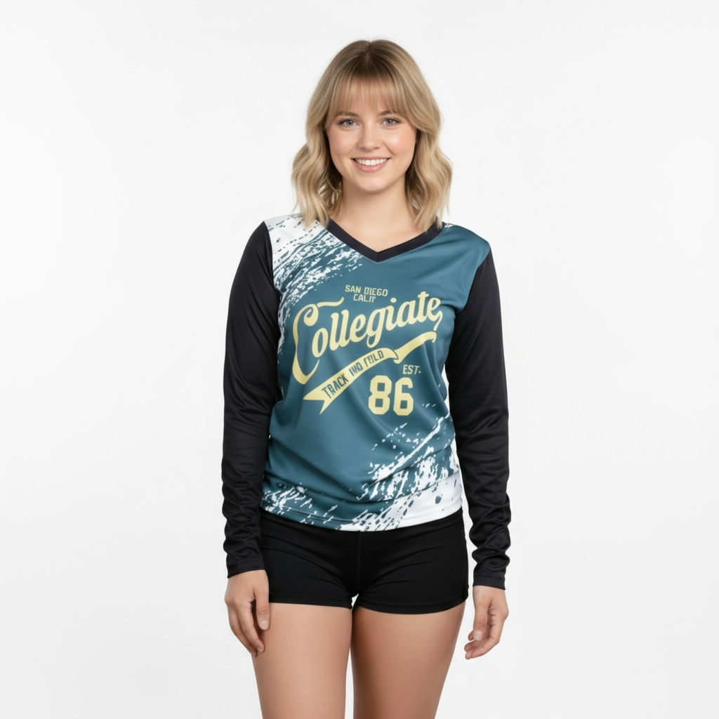 Custom Sublimated Women's Volleyball Shirt